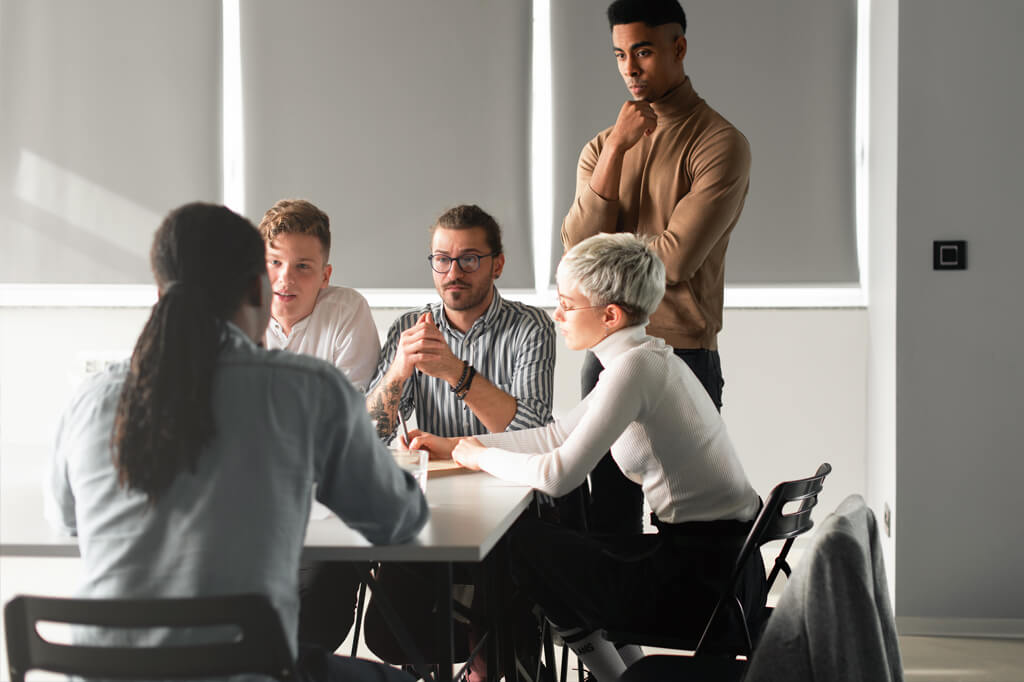 Darstellung von Team-Supervision - Psychotherapie Lichtenberg